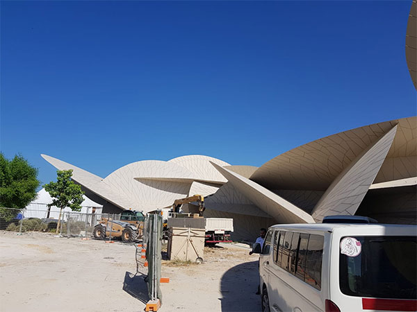 Despliegue de Heavydrive en el Museo Nacional de Doha (Qatar)