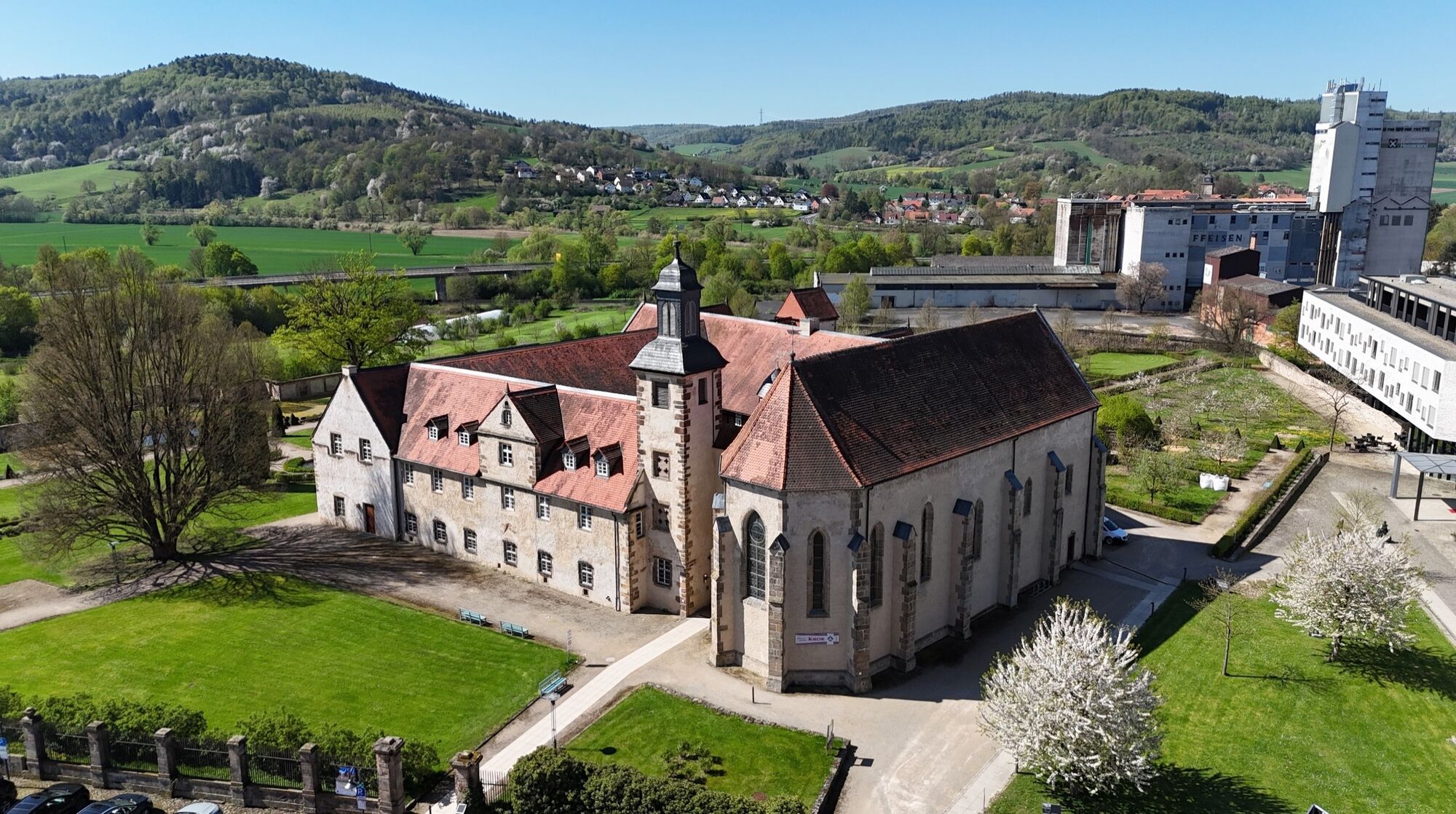 El monasterio de Haydau en Hesse fue el recinto que albergó el Glaskongress este año.