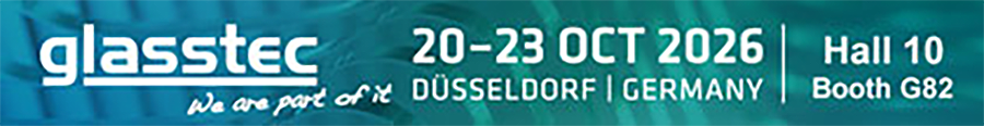 glasstec 2026, stand de Heavydrive GmbH, G82, en el pabellón 10