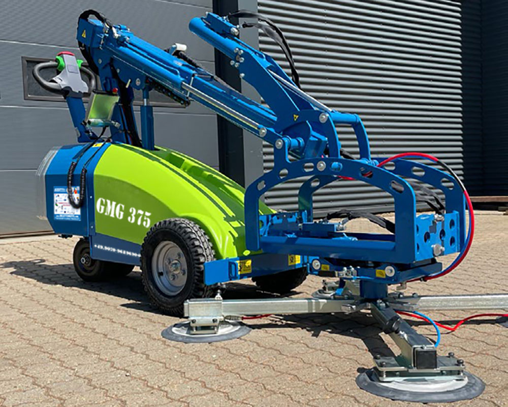 GMG 375 - Dispositivo de montaje de vidrios  con capacidad de carga de 375 kg | GMG 375 - Dispositivo de montaje de vidrios  con capacidad de carga de 375 kg