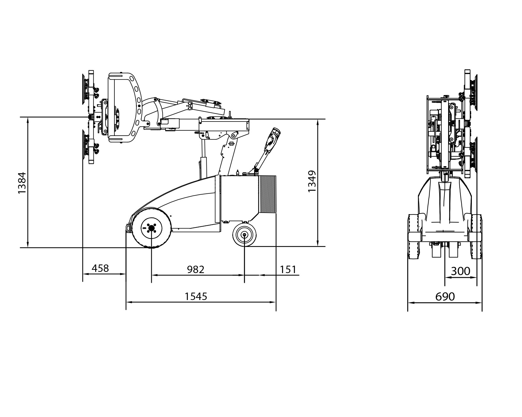 GMG 375 - Dispositivo de montaje de vidrios  con capacidad de carga de 375 kg | GMG 375 - Dispositivo de montaje de vidrios  con capacidad de carga de 375 kg