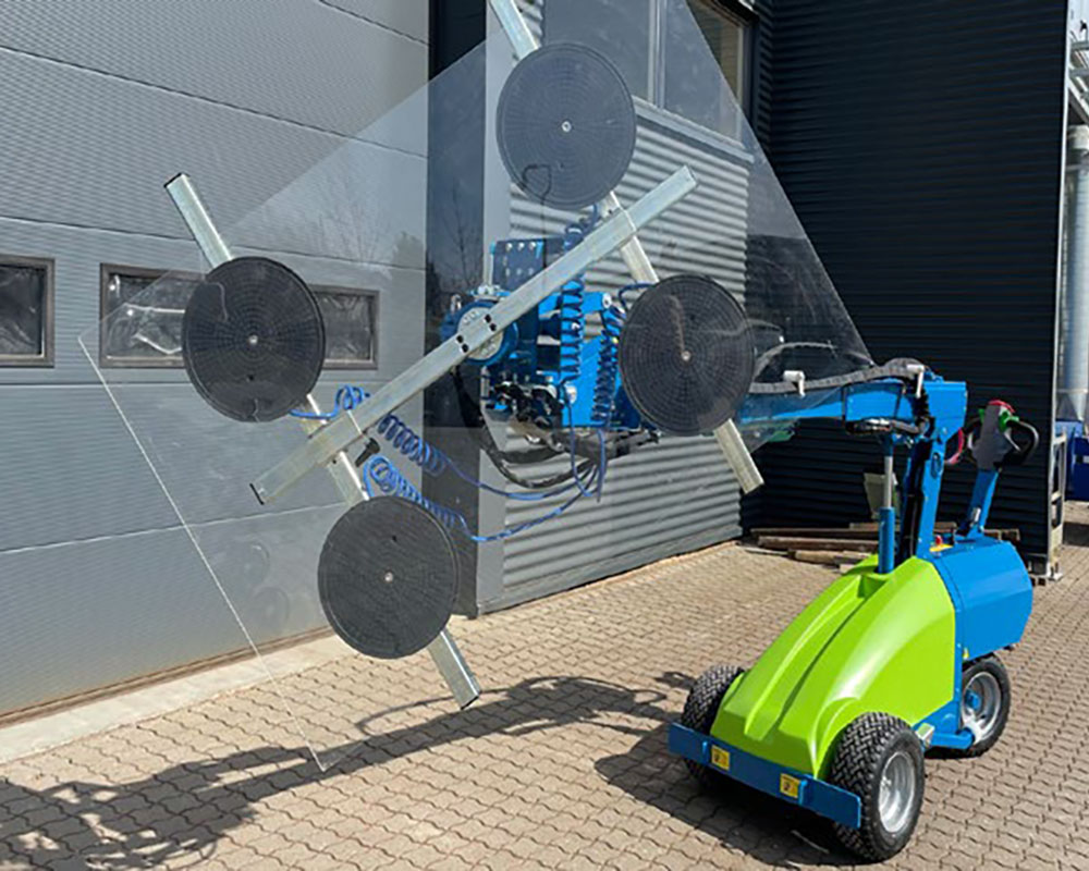 GMG 400 - Dispositivo de montaje de vidrios con capacidad de carga de 460 kg | GMG 400 - Dispositivo de montaje de vidrios con capacidad de carga de 460 kg