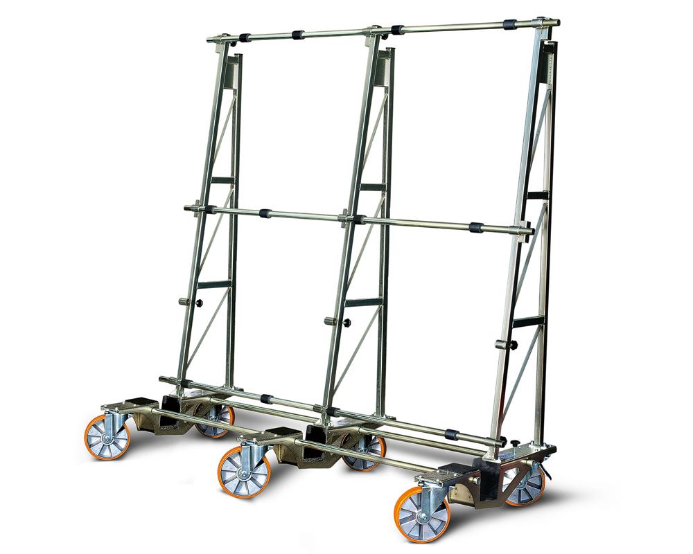 HDL 1000/3 - Carro transportador de vidrios con hasta 1000 kg de capacidad de carga, muy variable, para vidrios de hasta 100 mm de espesor | HDL 1000/3 - Carro transportador de vidrios con hasta 1000 kg de capacidad de carga, muy variable, para vidrios de hasta 100 mm de espesor