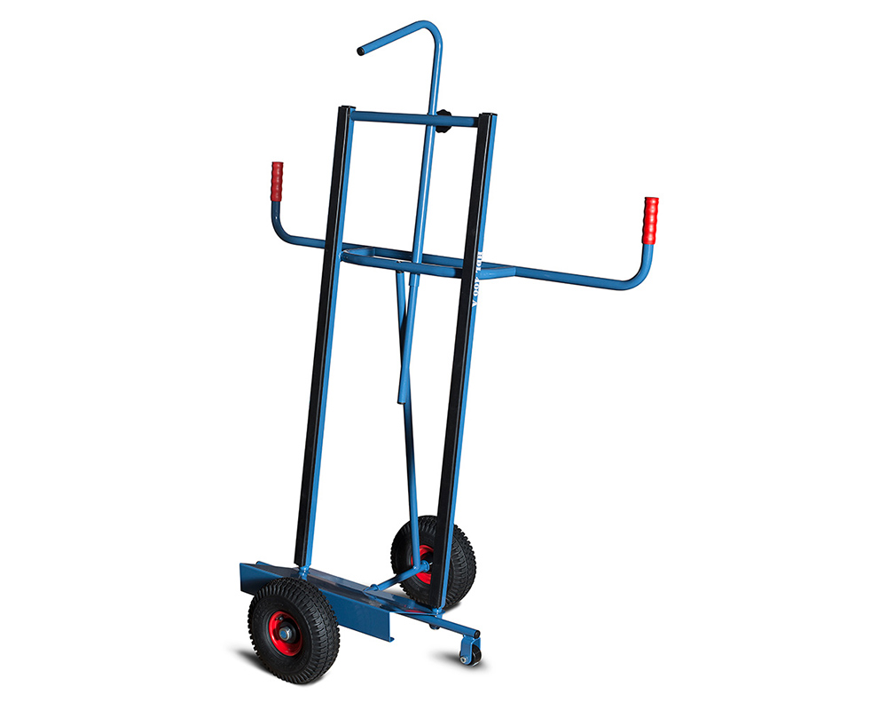 HDL 400 A - Carro transportador de vidrios con hasta 400 kg de capacidad y soporte de apoyo | HDL 400 A - Carro transportador de vidrios con hasta 400 kg de capacidad y soporte de apoyo