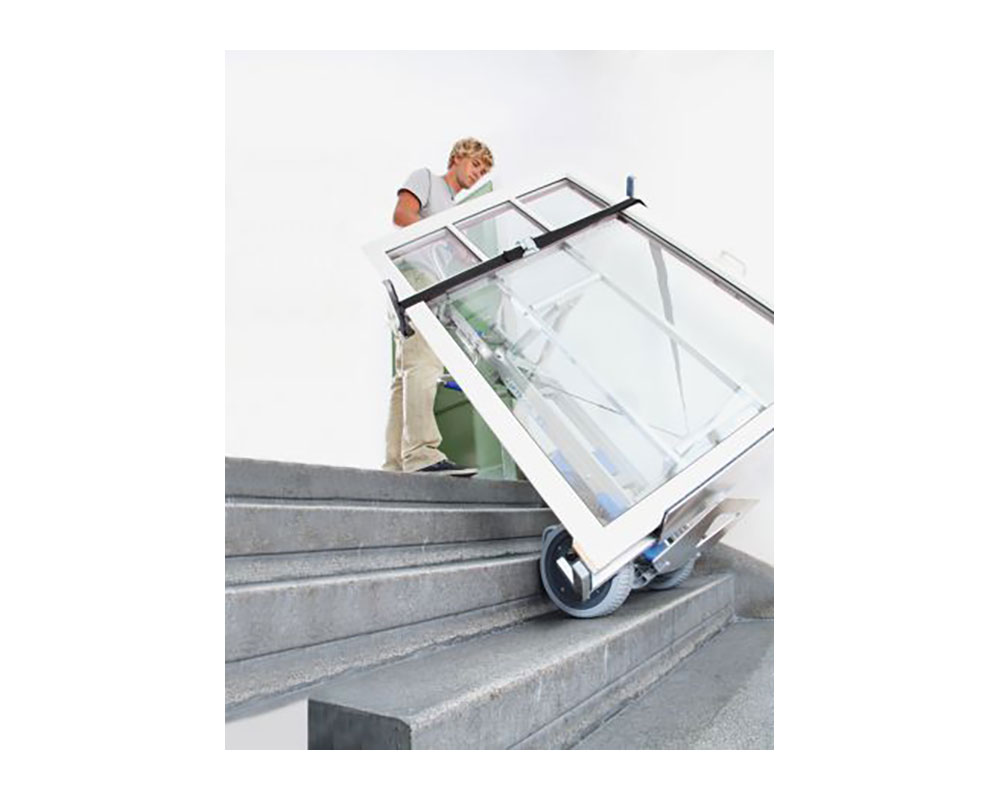 TT 360 - Adaptador para el transporte de ventanas en carro de transporte para escaleras | TT 360 - Adaptador para el transporte de ventanas en carro de transporte para escaleras