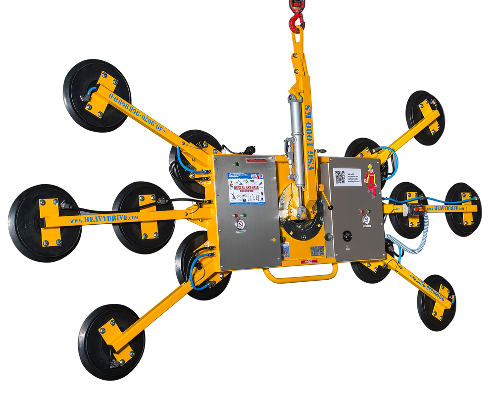 Paquete completo para el transporte y la instalación seguros de vidrios de hasta 1000 kg | Paquete completo para el transporte y la instalación seguros de vidrios de hasta 1000 kg