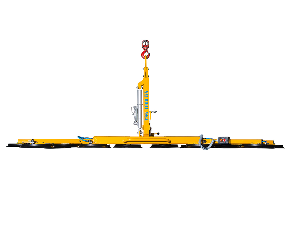 VSG 1000 KS - Sistema de ventosas de vacío, hasta 1000 kg de capacidad de carga, versión estrecha | VSG 1050 KS - Sistema de ventosas de vacío, hasta 1050 kg de capacidad de carga, versión estrecha