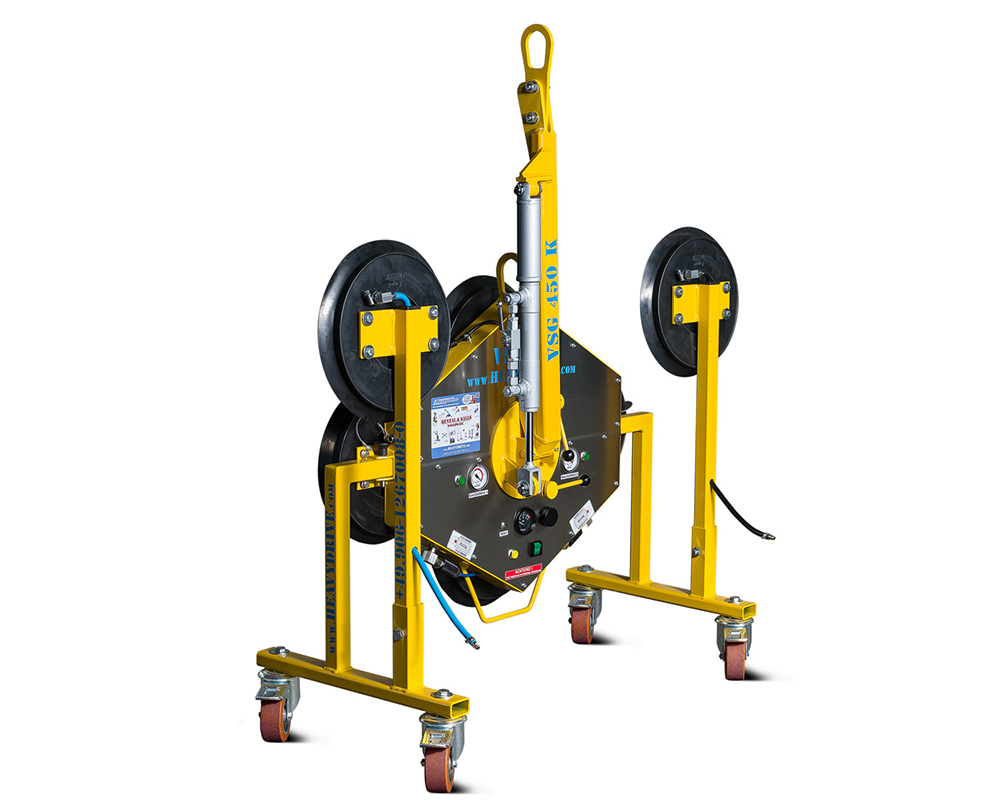 VSGS 450 K - Sistema de ventosas de vacío para piedra, hasta 450 kg de capacidad de carga | VSGS 450 K - Sistema de ventosas de vacío para piedra, hasta 450 kg de capacidad de carga