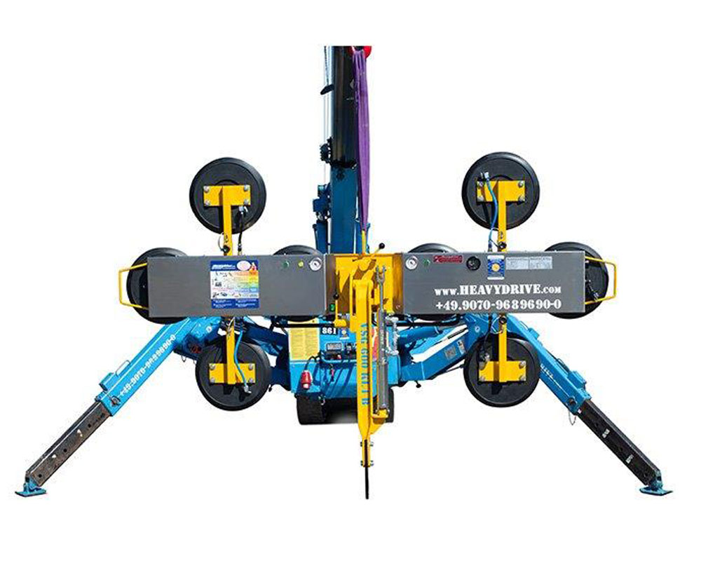 VSG 600 KL 4 B - Sistema de ventosas de vacío, hasta 600 kg de capacidad de carga y 4 m de longitud de agarre | VSG 600 KL 4 B - Sistema de ventosas de vacío, hasta 600 kg de capacidad de carga y 4 m de longitud de agarre