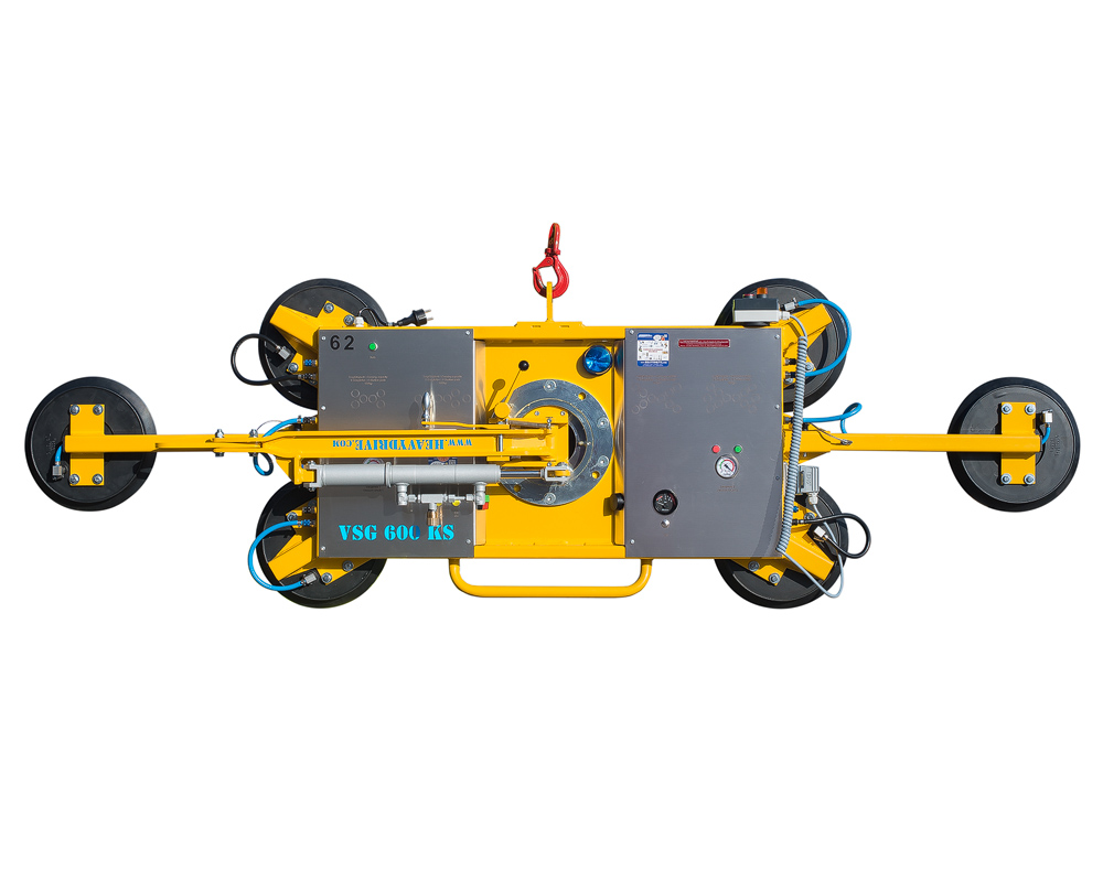 VSG 600 KS - Sistema de ventosas de vacío, hasta 600 kg de capacidad de carga, versión estrecha | VSG 600 KS - Sistema de ventosas de vacío, hasta 600 kg de capacidad de carga, versión estrecha