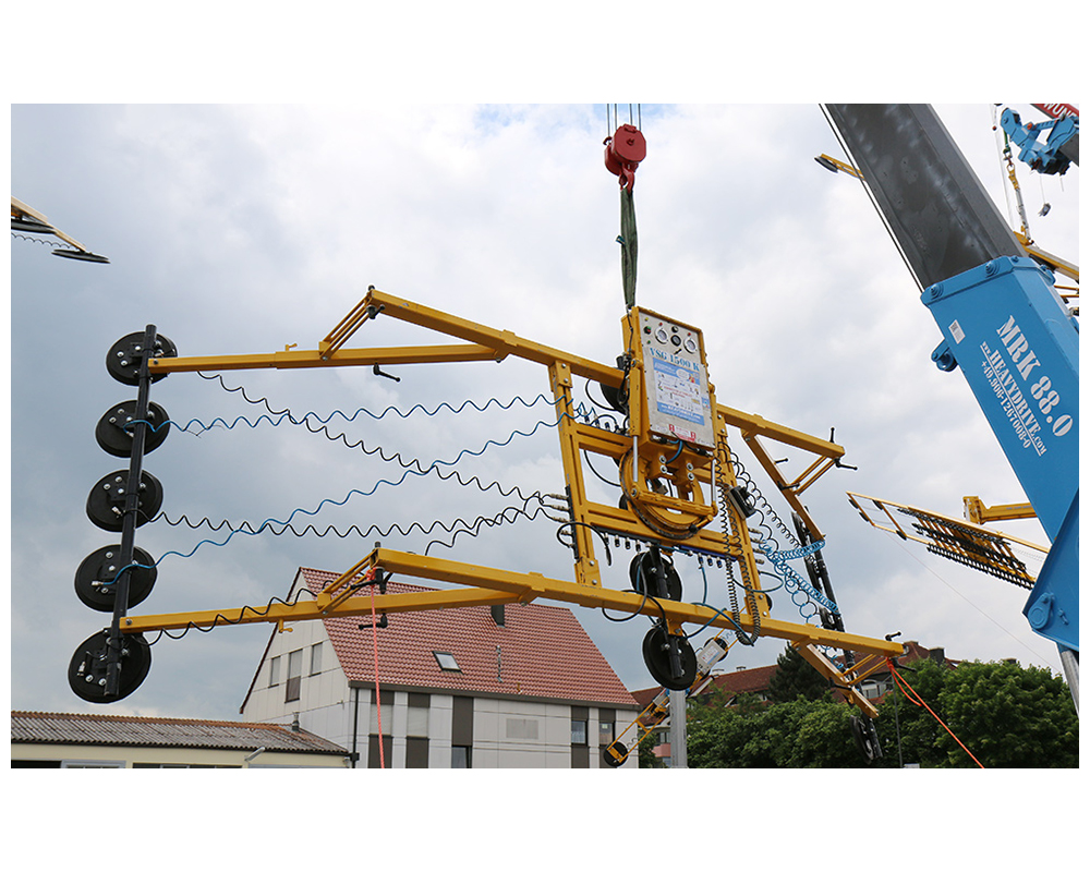 VSG 450 KRQ - Sistema de ventosas de vacío, hasta 450 kg de capacidad de carga | VSG 1500 KRQ - Sistema de ventosas de vacío, hasta 1500 kg de capacidad de carga